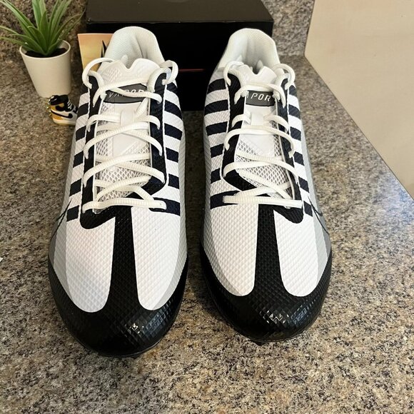 ke Vapor Edge Speed 360 Black Smoke Grey Football Shoes DV0780-002 Size 15‎ - Picture 4 of 7